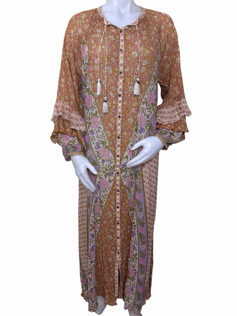 Spell And The Gypsy Sienna Gown In Clay Size S